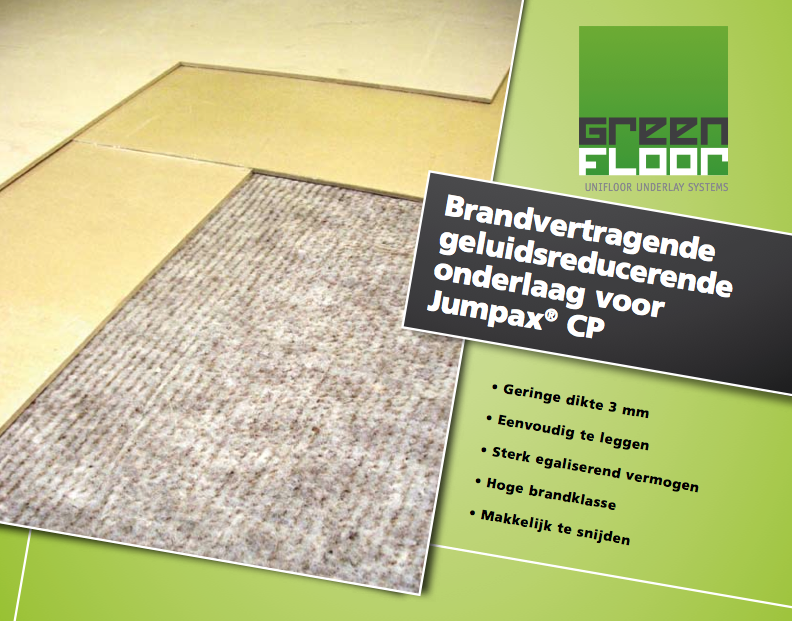 geluidsisolatie Bastel Parket Green Floor