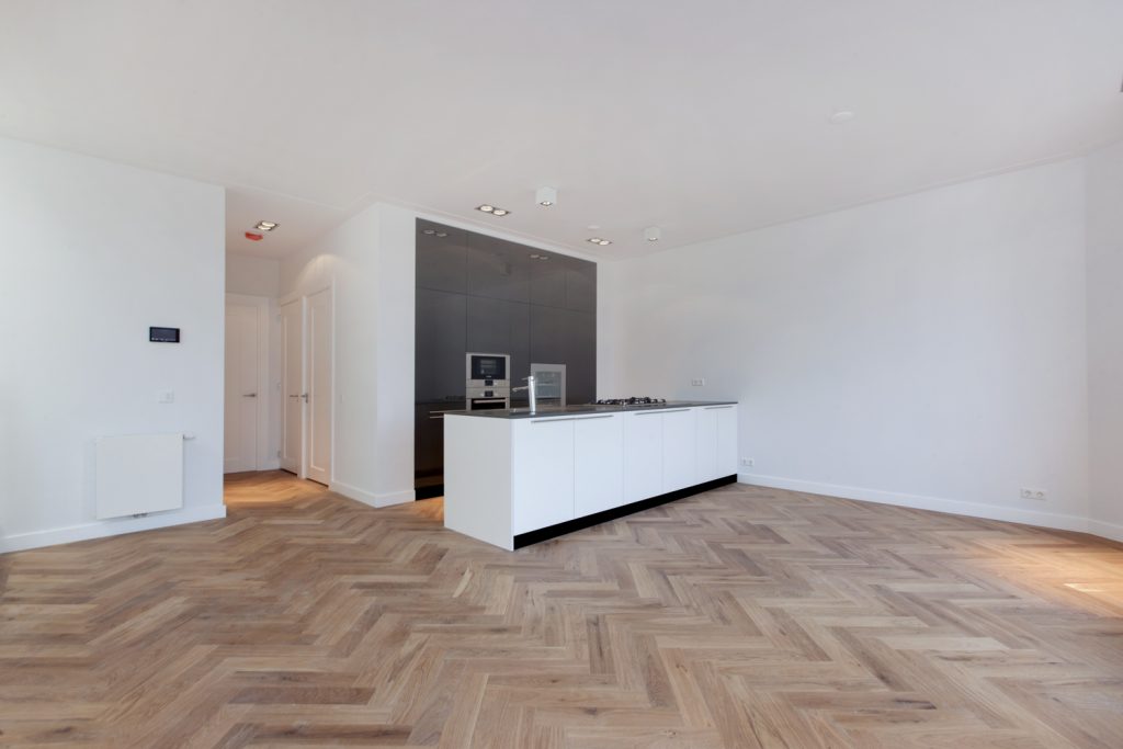 visgraat parket vloer rustiek A