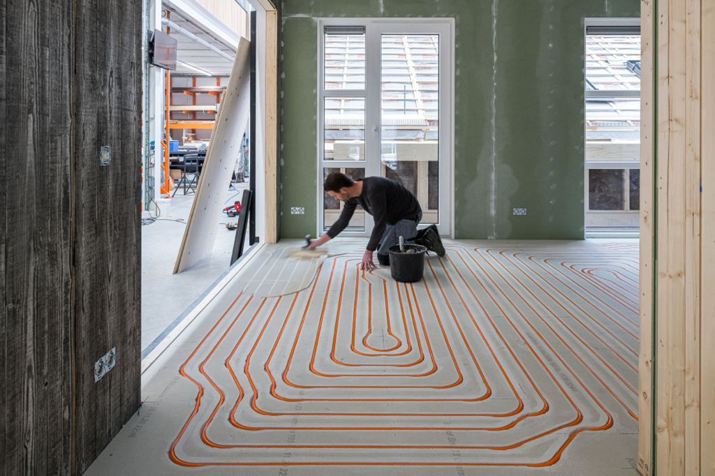 vloerverwarming Bastel Parket houten vloeren