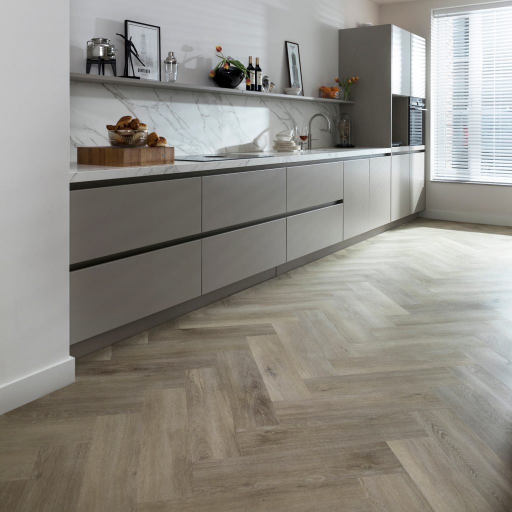 pvc visgraat licht gerookt
