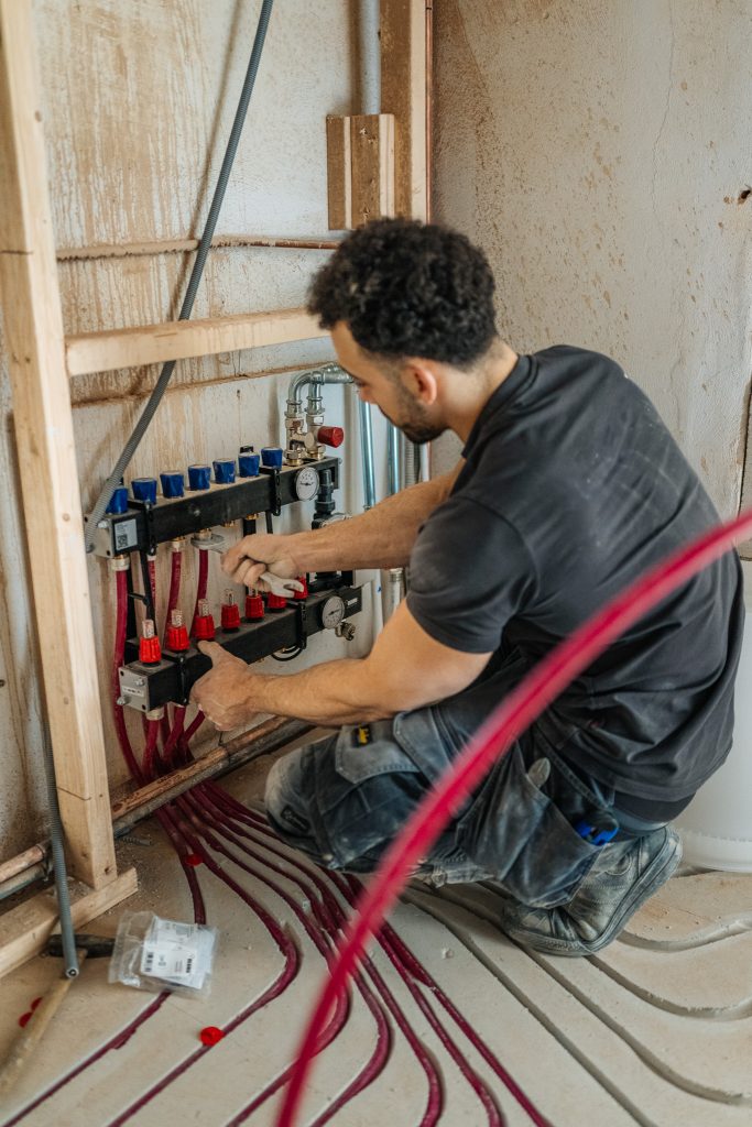 vloerverwarming verdeler